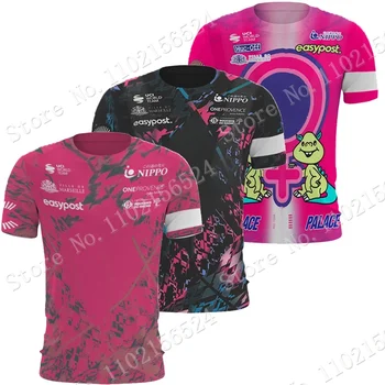 France Tour Nippo Team 2022 Camisa Джерси Топы Повседневная Техническая Розовая Футболка Футболка для бега Тренировочная Одежда MTB Maillot