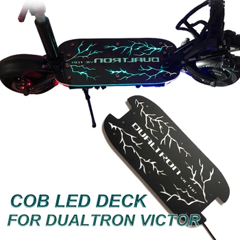 Для Dualtron Victor Scooter Индивидуальные 3D COB светодиодные акриловые аксессуары для настила, педальный электрический защитный чехол для скейтборда