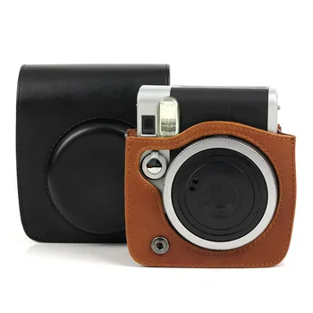 Подходит для винтажной сумки для фотоаппарата Fujifilm Mini 90 для цифровой фотографии, сумки на одно плечо, встроенной сумки для хранения