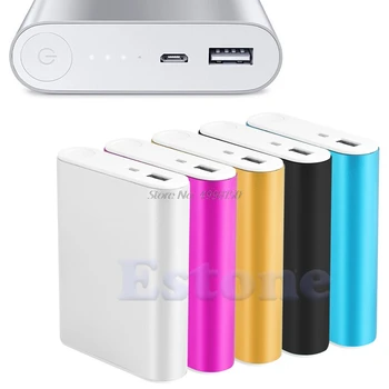 Оптовая продажа 5V 1.2A USB Power Bank Case Kit 4x18650 Зарядное устройство DIY Box для телефона MP3 /4