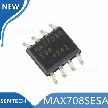 10 шт./лот, новая оригинальная недорогая микропроцессорная схема мониторинга MAX708SESA SOIC-8 для мониторинга напряжения + 3 В