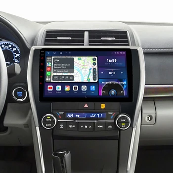 QLED 2K Android 12 8Core 8 + 256G Автомобильный Мультимедийный Для Toyota Camry 7 XV 50 55 2014 2017 2018 GPS Навигация Стерео CarPlay Радио