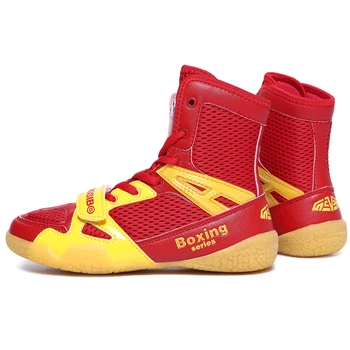 Новая борцовская обувь, детские боксерские кроссовки, легкая боксерская обувь, удобные спортивные кроссовки