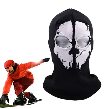 Дышащая маска для всего лица Мотоциклетная маска для езды на открытом воздухе Пылезащитный Ветрозащитный Шарф Головной убор Капюшон Шлем Маска для лица на шею