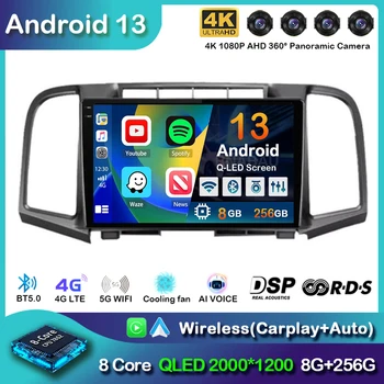 Android 13 Carplay Auto Автомагнитола Для Toyota Venza 2008-2016 DSP Мультимедийный Видеоплеер Стерео Navi GPS Головное Устройство Аудио WIFI + 4G