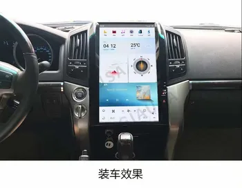 Автомобильный радиоприемник с 15,6-дюймовым экраном Tesla Android 12 для Toyota Land Cruiser 200 LC200 2008-2015 Мультимедийное головное устройство GPS Navig