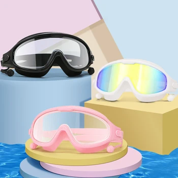 Плавательные очки Для взрослых, Водонепроницаемая маска для плавания, очки с защитой от запотевания, Регулируемые Очки для водных видов спорта Oculos Espelhado, очки для бассейна