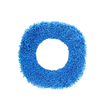 Одноразовая швабра, которую можно стирать, Прочные сменные прокладки из микрофибры, тряпка для уборки пыли, для сухого и влажного пылесоса, синий