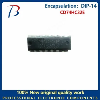 10ШТ CD74HC32E в упаковке DIP-14 высокоскоростная логическая четырехпозиционная микросхема с 2 входами или вентилями