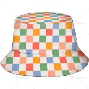 Камилла Чарли/ Разноцветная панама, Пляжная кепка рыбака с возможностью упаковки для женщин, мужчин, летних походов на открытом воздухе