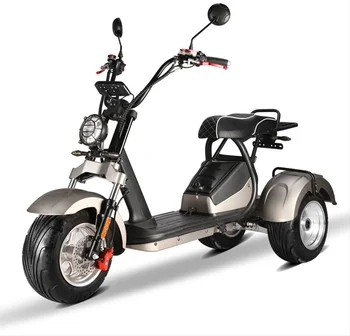 Китайские фабричные электрические скутеры 3 колеса с толстыми шинами мотоциклы 60v 20ah электрические трехколесные велосипеды для взрослых