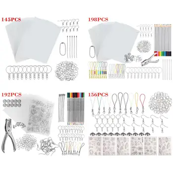 Бумага с рисунком из термоусадочной бумаги Пластиковые перфораторы 20 Штук Пинцет для ушей Искусство омаров