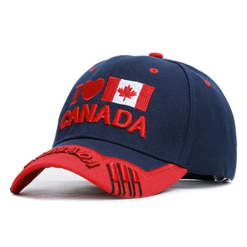 Флаг Канады Мужская Рыболовная Бейсболка С Вышивкой Canada Hat Мужская Бейсболка Snapback Bone Регулируемая Женская Бейсболка Snapback Hat
