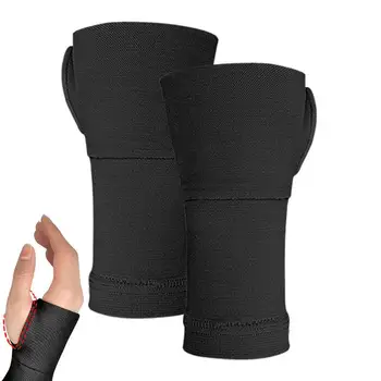 Компрессионный рукав для запястья, защитный спортивный бандаж для баскетбола, впитывающий пот, защитный бандаж для запястья для тренировки веса