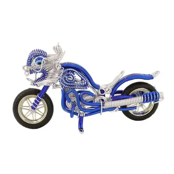 Модель мотоцикла, металлический настольный сувенир, декоративная Ретро-новинка, мотоцикл, скульптура, игрушка для гостиной, дома, кафе, отеля