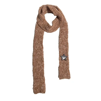 Зимний шарф для женщин, девочек, путешествий, покупок, теплый шарф для взрослых для девочек Y2k, прямая поставка