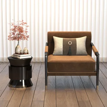 Винтажный Антиквариат Стулья для гостиной Дизайнерская защита Мобильные Обеденные стулья для взрослых Современная мебель Nordic Sillones Modernos