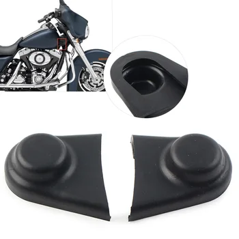 2шт черных резиновых мотоциклетных винтов, гаек, болтов, водонепроницаемых чехлов для Harley Davidson Touring