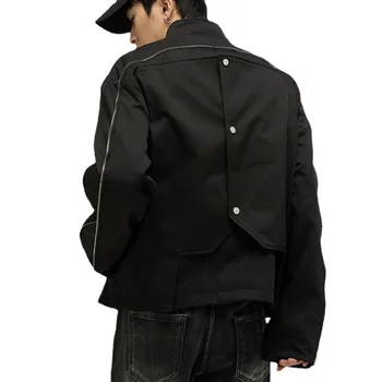 Демисезонная куртка в корейском стиле Design Sense, мужская модная европейская и американская верхняя уличная одежда, пальто