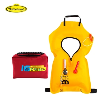 Спасательный жилет Daiseanuo, ручные надувные автомобильные буи, поясная сумка, спасательный набор 75N, Водные виды спорта, лодки для серфинга, рыболовные принадлежности