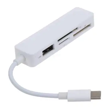 Мульти для считывателя смарт-карт USB2.0 к Micro-SD MS Памяти Высокой скорости для ПК Dropship