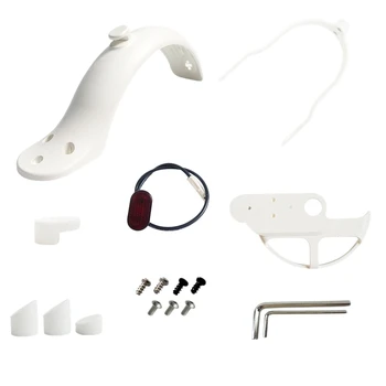 Комплект кронштейнов для брызговика скутера Брызговик для скутера Защита амортизатора заднего фонаря для Xiaomi M365 Pro Аксессуары
