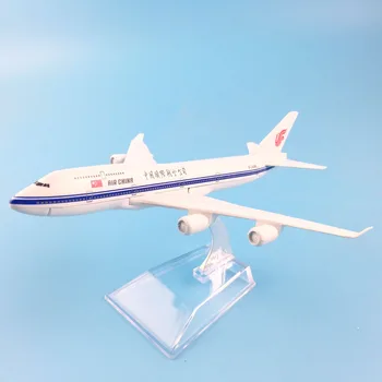 Air China Limited модель самолета из легированного металла Boeing 747 - 400 16 см, подарок ребенку на День рождения, модели самолетов, бесплатная доставка