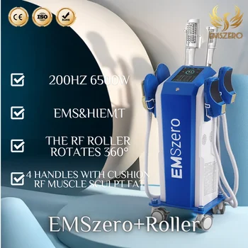 EMSzero NEO RF 6500 Вт 200 Гц Миостимулятор Ems для похудения, подтяжки ягодиц, Роликовый массажер от целлюлита, машина для лепки тела