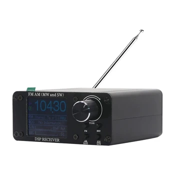 Портативное коротковолновое Радио Si4732 ATS-80, Радиоприемник Частоты FM AM, Встроенная аккумуляторная батарея, Громкий звук