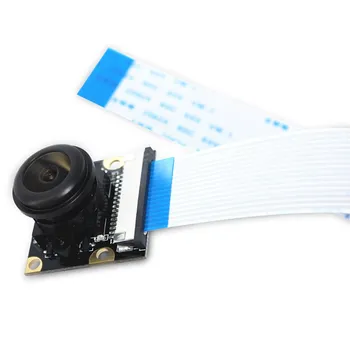 OV5647 регулируемая на 130 градусов камера ночного видения для Raspberry PI 4 3B + фокусное расстояние модуля камеры