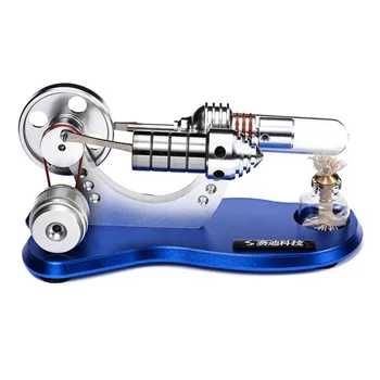 Новый бутик Stirling Engine Generator Микро Модель двигателя внешнего сгорания Hysics Экспериментальная игрушка для мужчин Подарок для детей