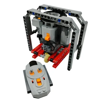 Силовые Технические Электрические Строительные блоки RC Всенаправленный робот Blicks Механическая модель двигателя DIY Игрушка для детей