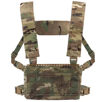 Масштабируемый Тактический Нагрудник MFCR MK5 MKV Лазерной Резки MOLLE Тройной 5,56 мм Подсумок для Охотничьего Жилета LV119 Tactical Vest
