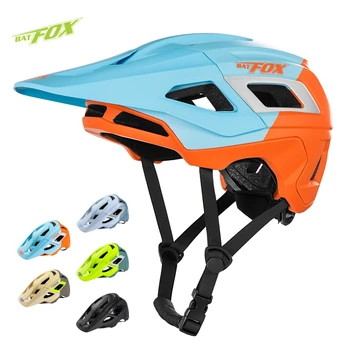 Женский велосипедный шлем BATFOX, встроенный mtb-шлем, мужской дорожный сверхлегкий велосипедный шлем, защита головы, снаряжение для велосипедного шлема