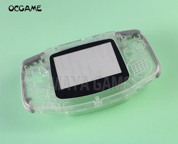 OCGAME 10 шт. Новый чехол в виде ракушки с полным корпусом + кнопка и винты для консоли Gameboy Advance GBA