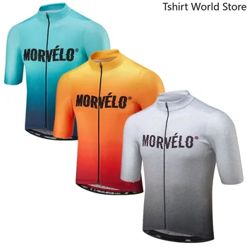 2024 Pro team Morvelo Летние Трикотажные Изделия Велосипедная Рубашка Мужская Велосипедная Майка Ciclismo Bicicleta Рубашка Топы Maillot Ciclismo Дышащая