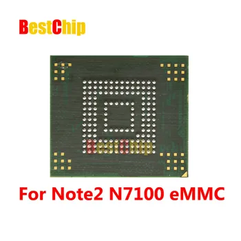 (Протестированный чип) Для флэш-памяти Note 2 N7100 NAND KMVTU000LM-B503 KMVTU000LM EMMC С прошивкой/Запрограммированным